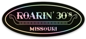 Roarin' 30's Sticker