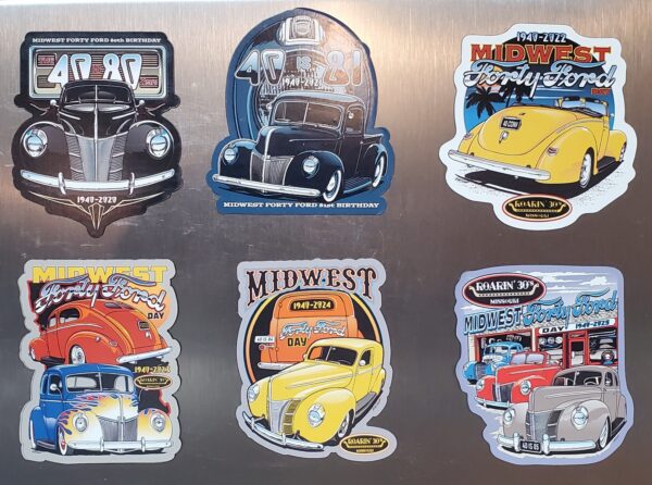 Midwest Forty Ford Day Magnets