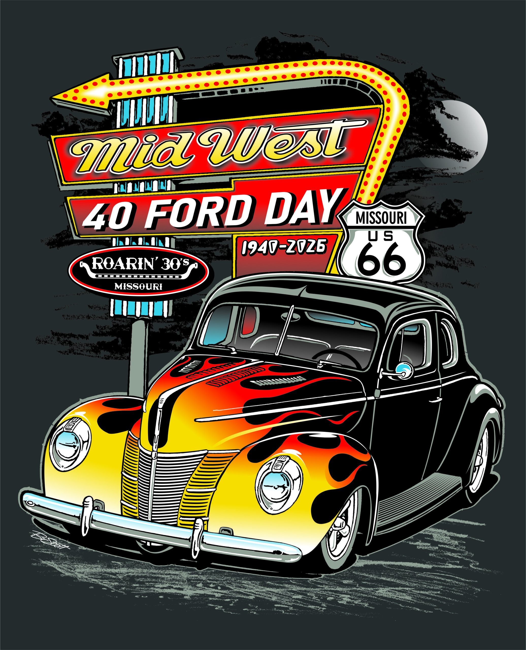 7th Annual Midwest Forty Ford Gathering T-Shirts